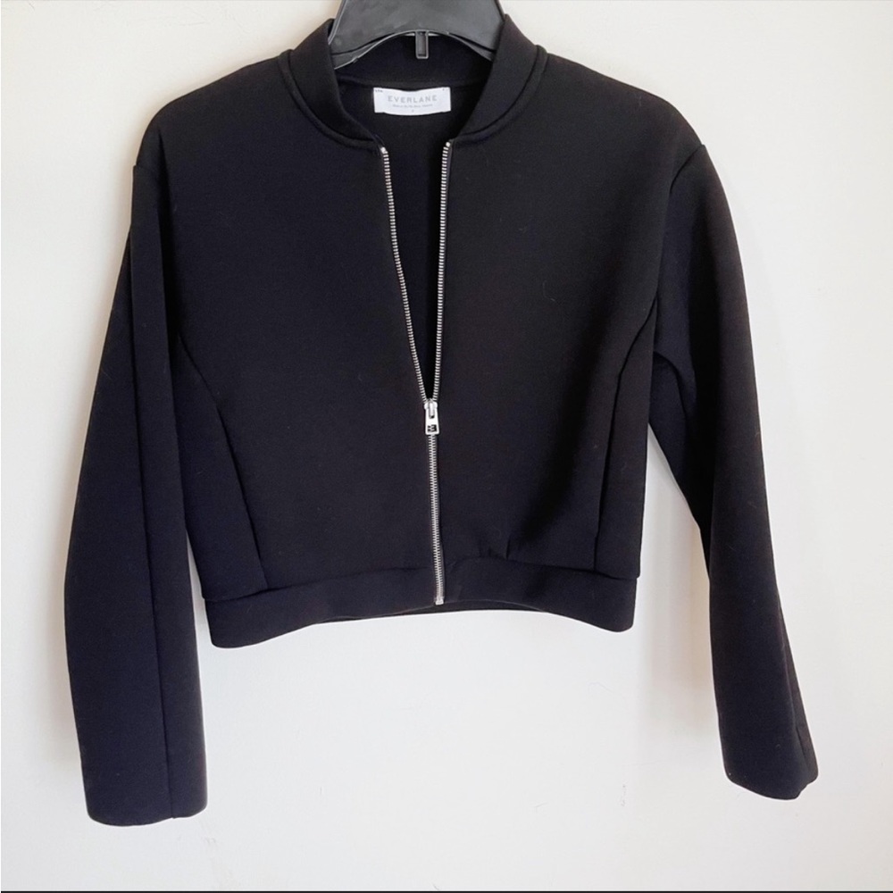 Everlane Cropped Casual Jacket